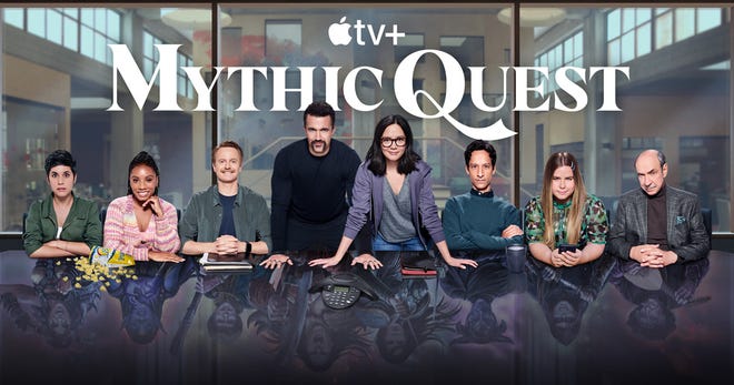 Promotional poster for Mythic Quest