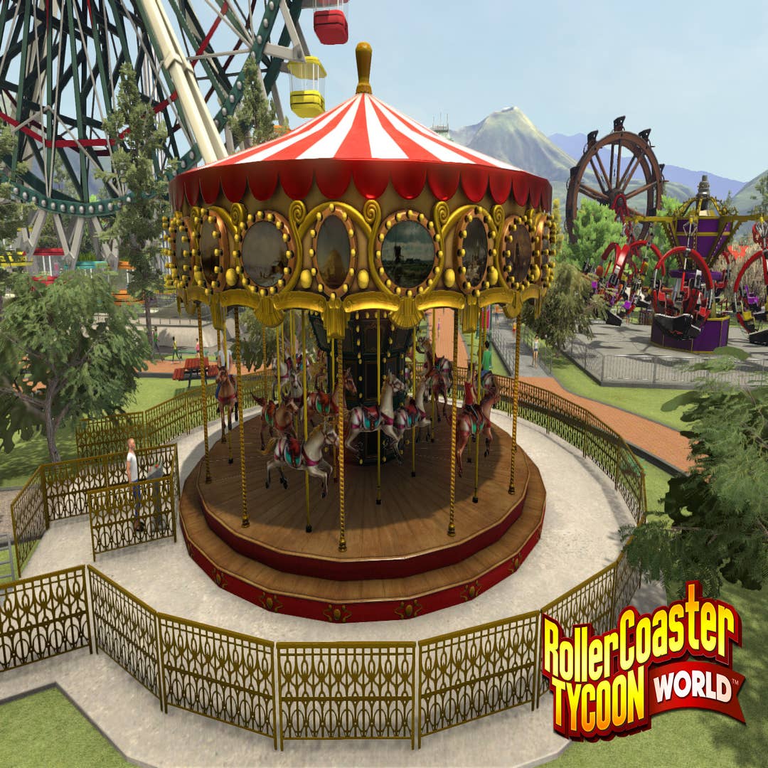 Rollercoaster Tycoon World user content trailer