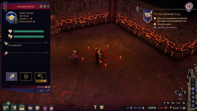 Satanic sacrifices in Naheulbeuk's Dungeon Master.