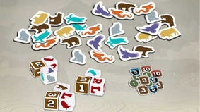 National Parks: Get Wild board game tokens
