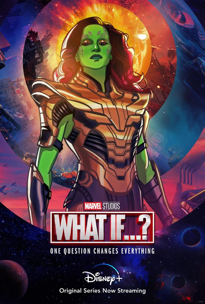 Nebula and Gamora from Marvel's What if