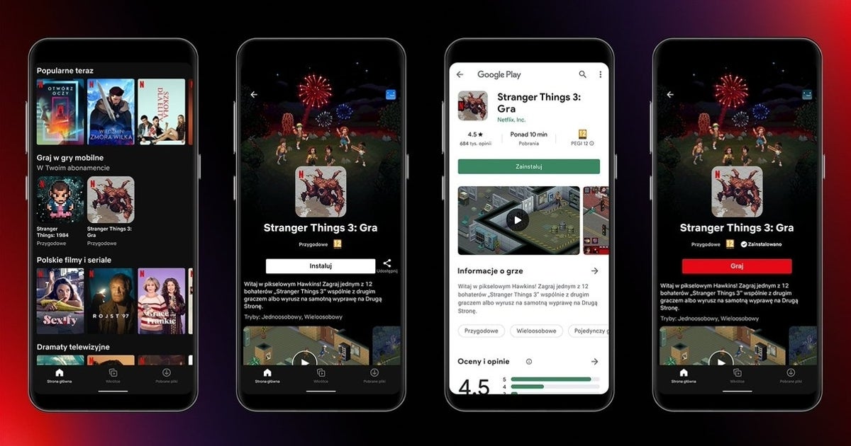 Netflix rozszerza usługę streamingu o pierwsze gry mobilne w teście wyłącznie w Polsce Netflix rozszerza usługę streamingu o pierwsze gry mobilne w teście wyłącznie w Polsce