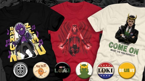 New Exclusive Metaverse Merch (Loki, WandaVision, Falcon & Winter Soldier, and more!)