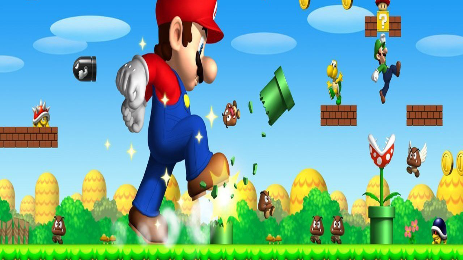 Super Mario Brothers Bowser Mario Luigi Zombie PNG Gamer 