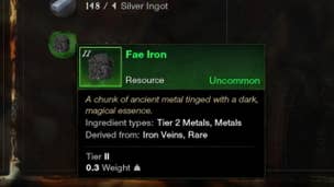New World Fae Iron locations and how to raise mining luck