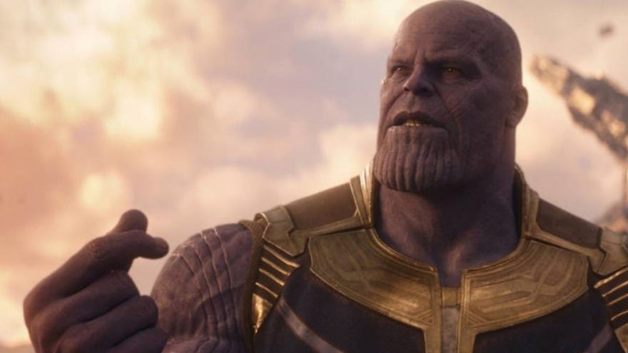 What time do you need to start Avengers: Infinity War so Thanos snaps at midnight?