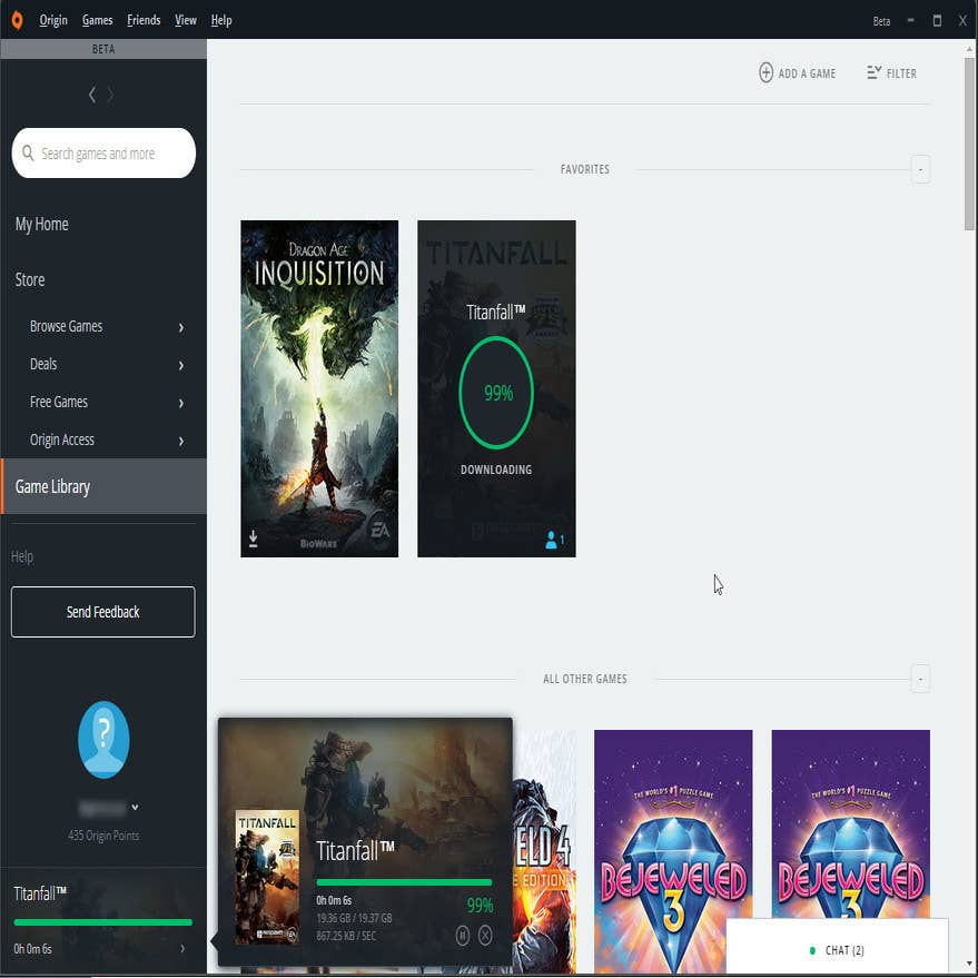 EA's Origin Client is Getting a New Look (Closed Beta Preview