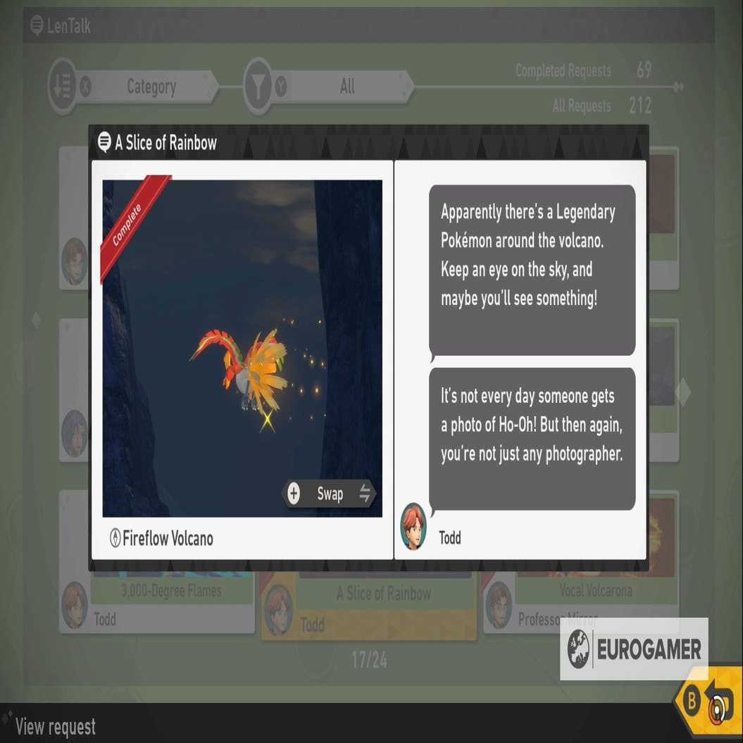 Ho-Oh - New Pokemon Snap Guide - IGN