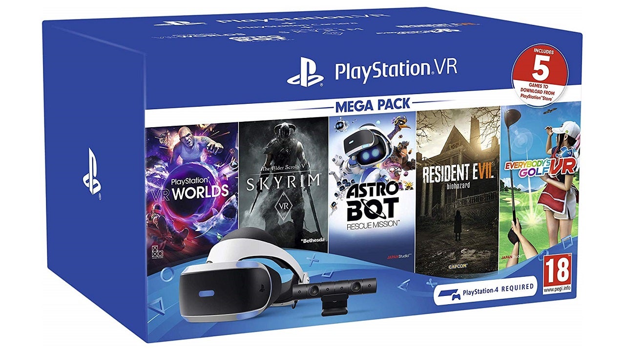 Sony is launching a new PlayStation VR Mega Pack with five games