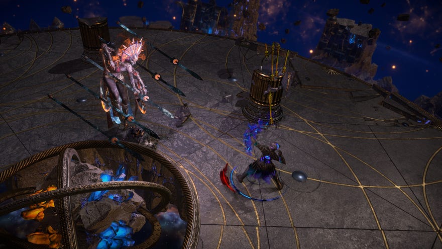 The new Black Star boss in Path of Exile: Siege of the Atlas