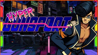 Hyper Gunsport è un 'Windjammers cyberpunk' con le pistole