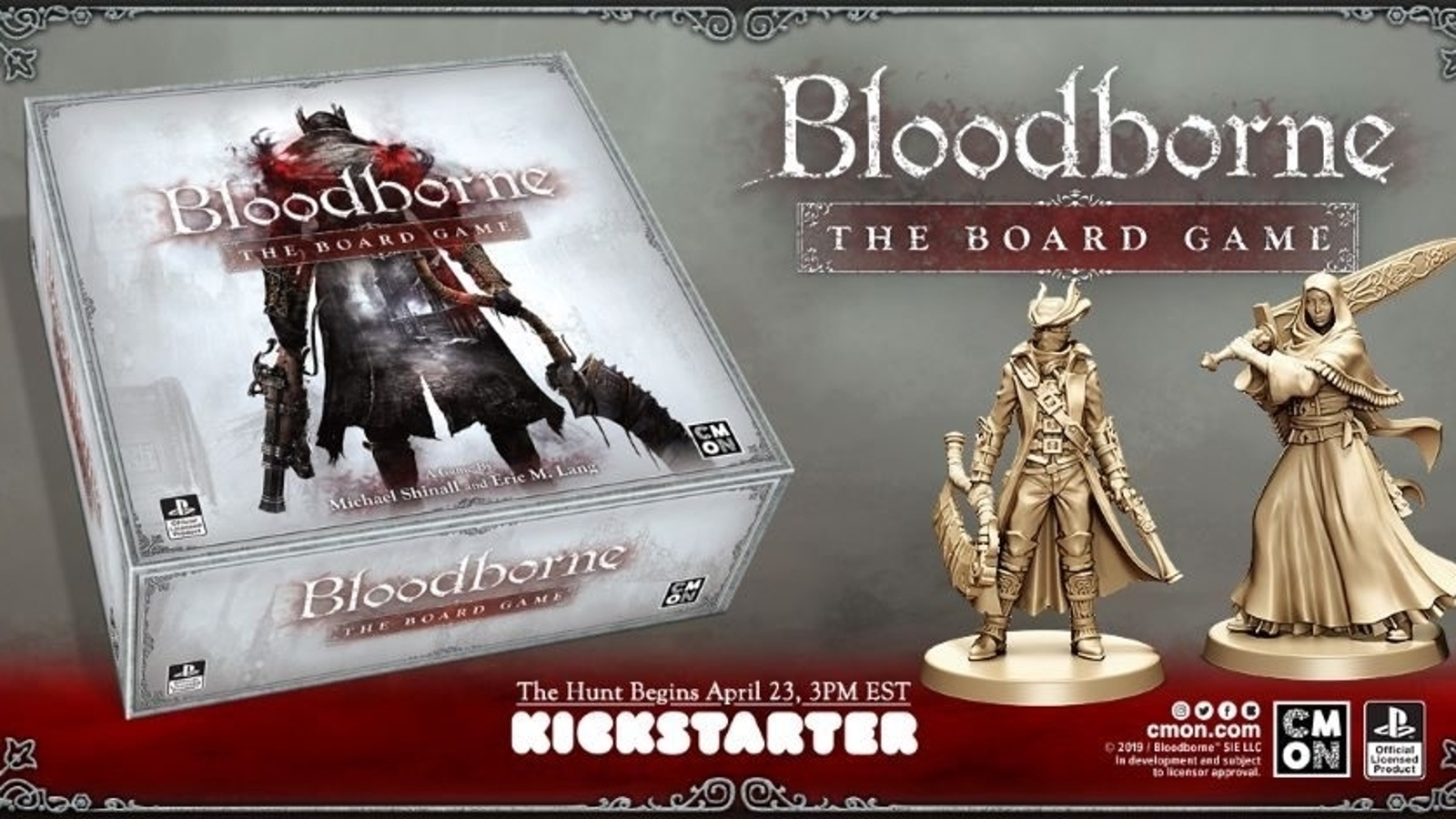 La campagna Kickstarter del gioco da tavolo di Bloodborne sta per