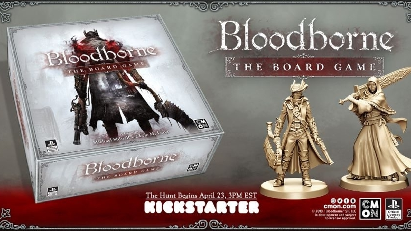 La campagna Kickstarter del gioco da tavolo di Bloodborne sta per iniziare