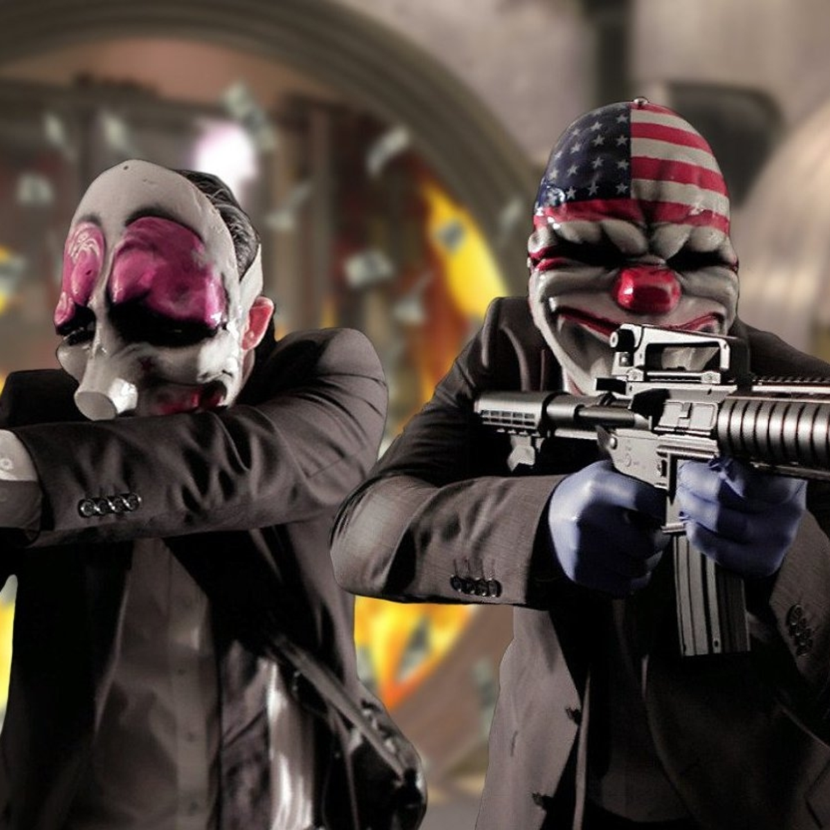 Payday 2 bank robbery фото 26