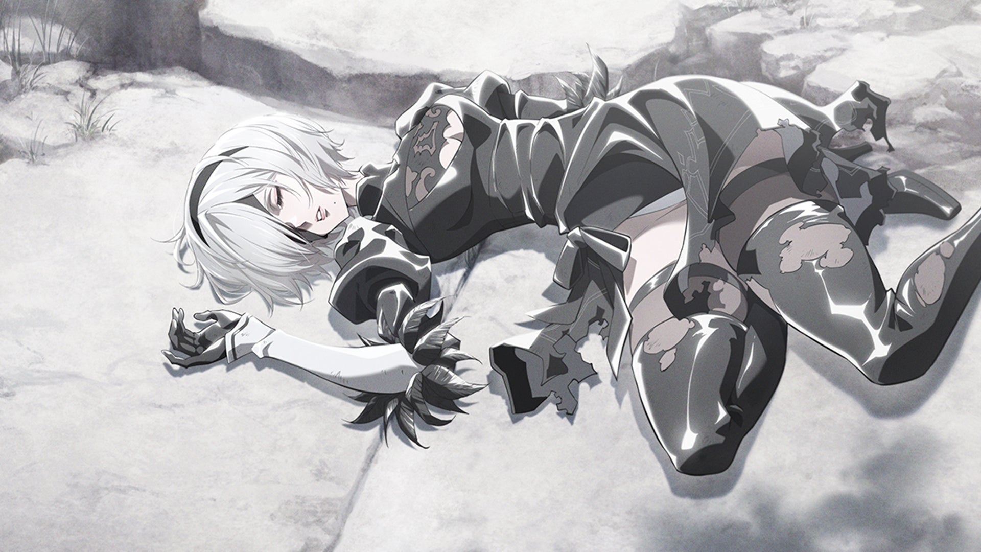 Wallpaper Anime, Nier, Game, Kaine for mobile and desktop, section прочее,  resolution 3000x1875 - download