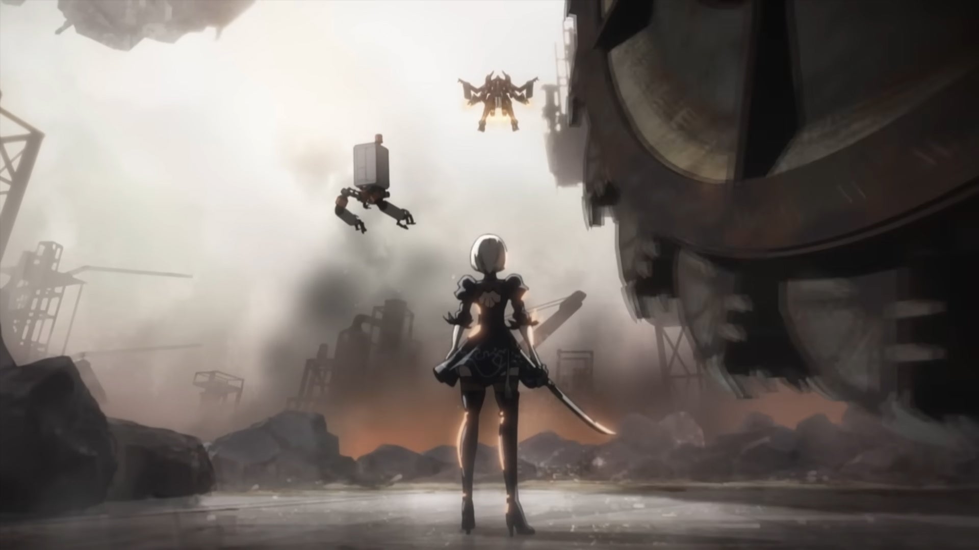 NieR Automata Anime Collaboration Lets You Bathe With 2B A2  9S in  Japan Kind of  TechRaptor
