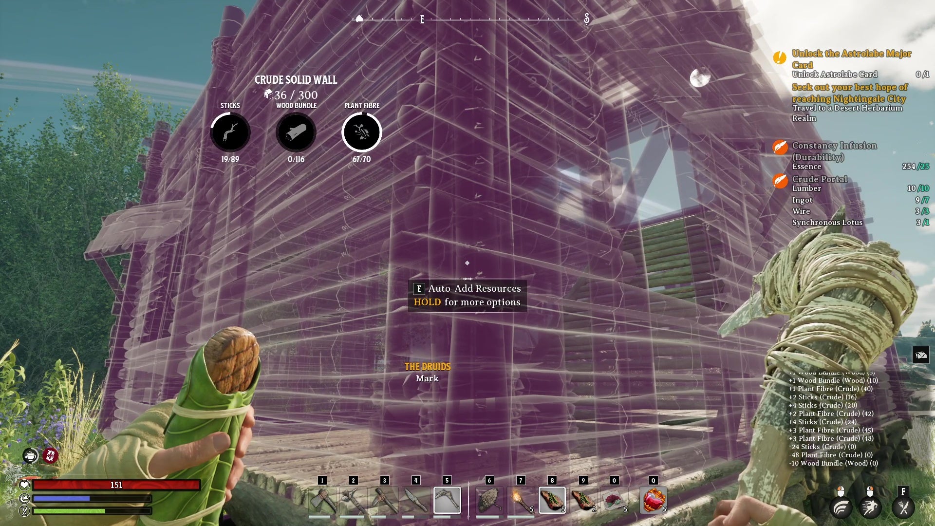 A blue silhouette of a building to be completed in Nightingale.