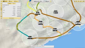 A top down map view of NIMBY Rails