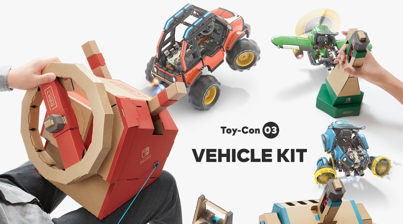 Nintendo labo vehicle hot sale kit release date