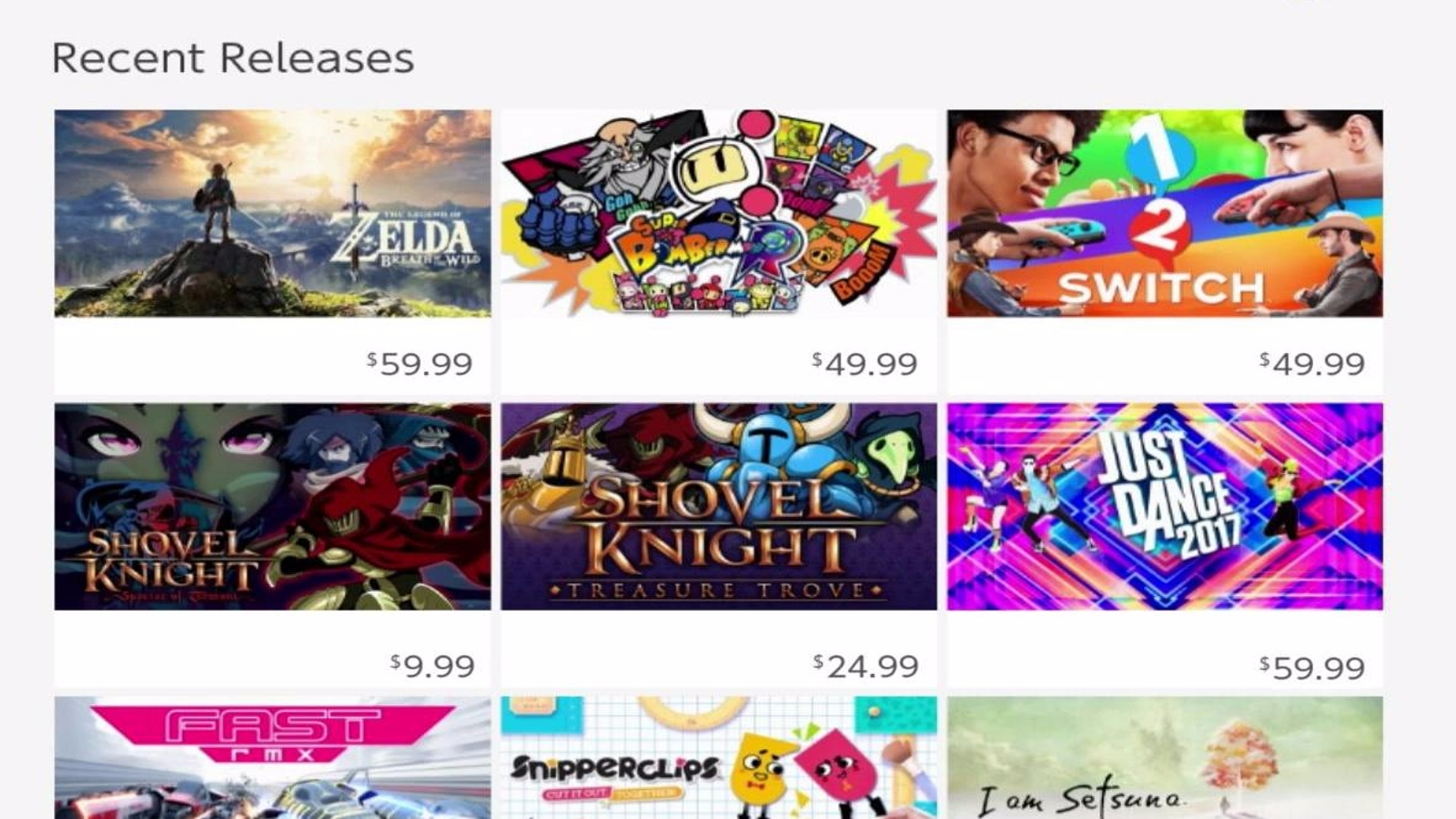 Un utente ha acquistato tutti i giochi retail attualmente disponibili su  Nintendo Switch