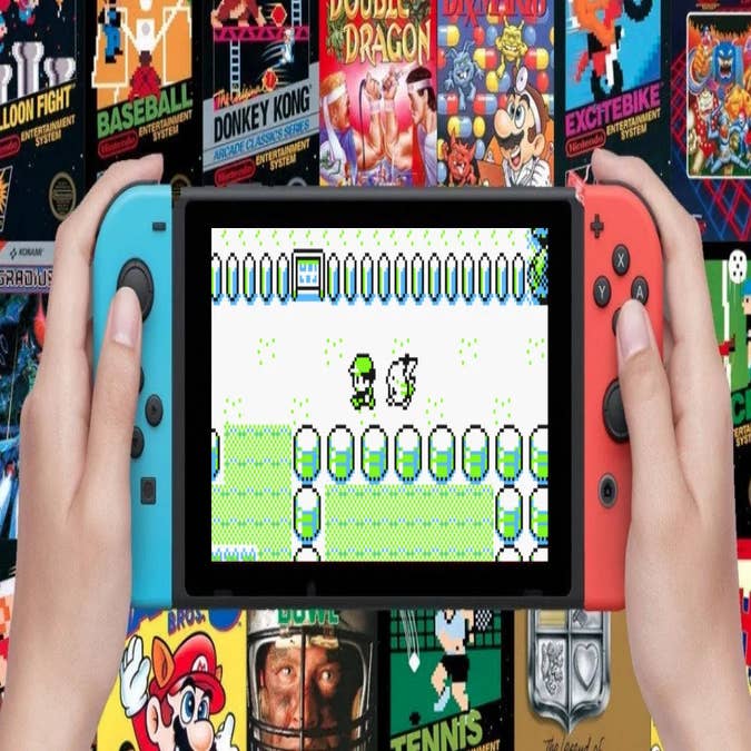 Experimentando os jogos de NES do Nintendo Switch Online 