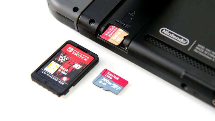 How to use an 2024 sd card on switch