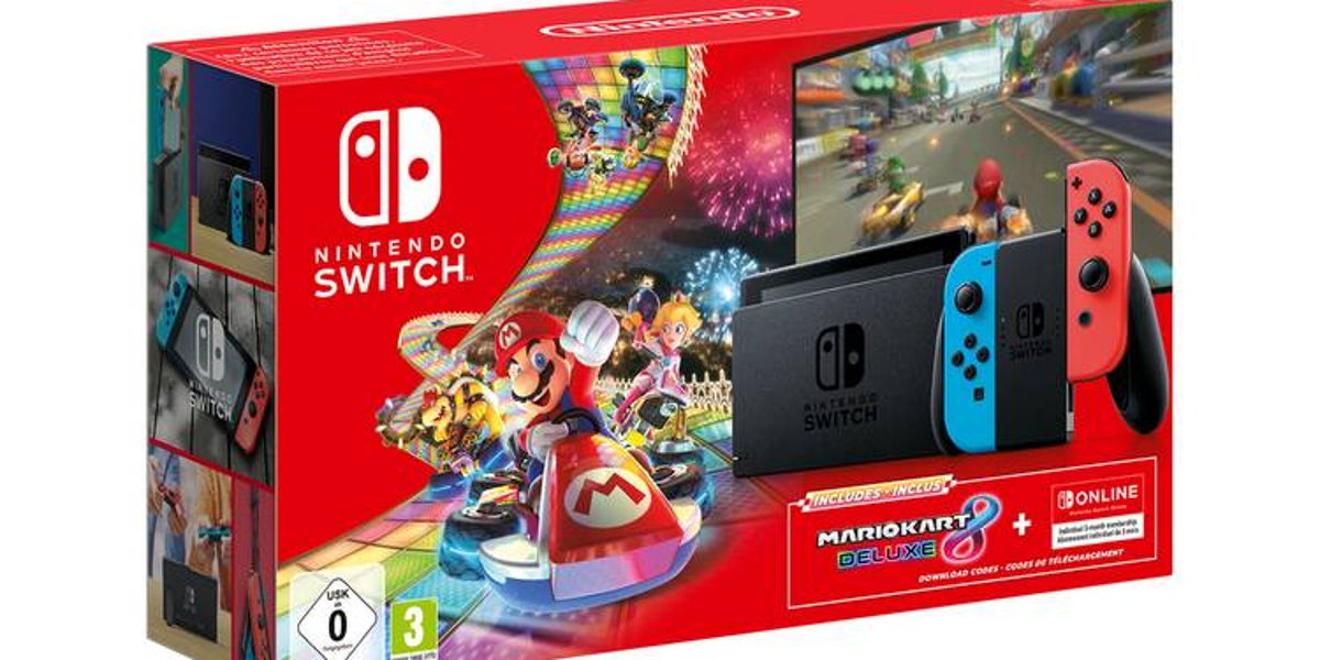 Nintendo switch mario kart bundle cheap near me