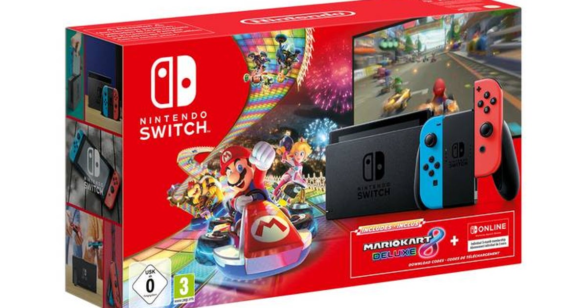 Nintendo switch mario kart bundle near shop me