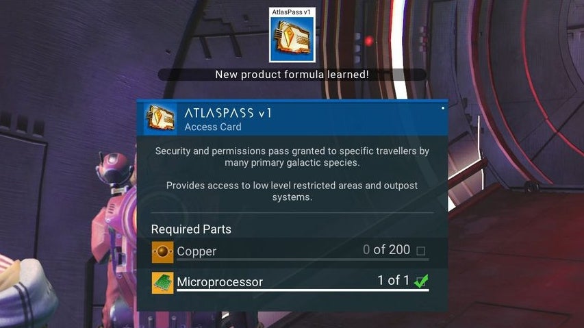 No Man's Sky Atlas Pass Wie man Atlas überträgt V1, V2 und V3