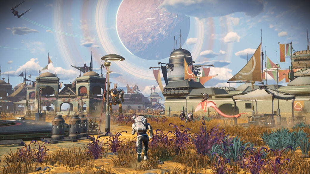 No Man's Sky is a sci-fi city management sim now, why not? | Rock