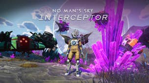 Key art for No Man's Sky Interceptor update