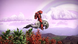 Image for No Man's Sky now lets you ride flying creatures in the Prisms Update