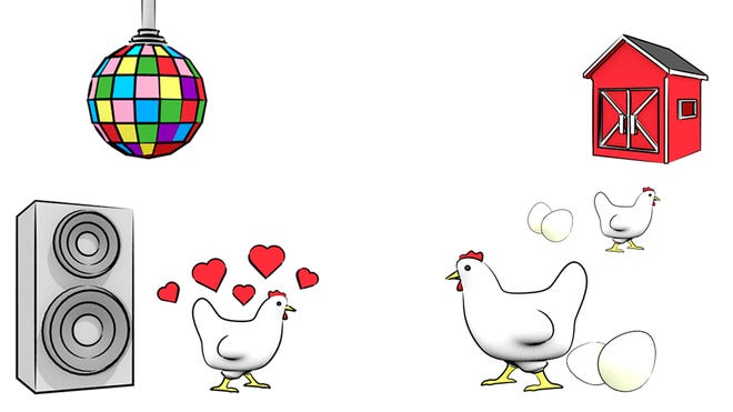 No Yolk board game art