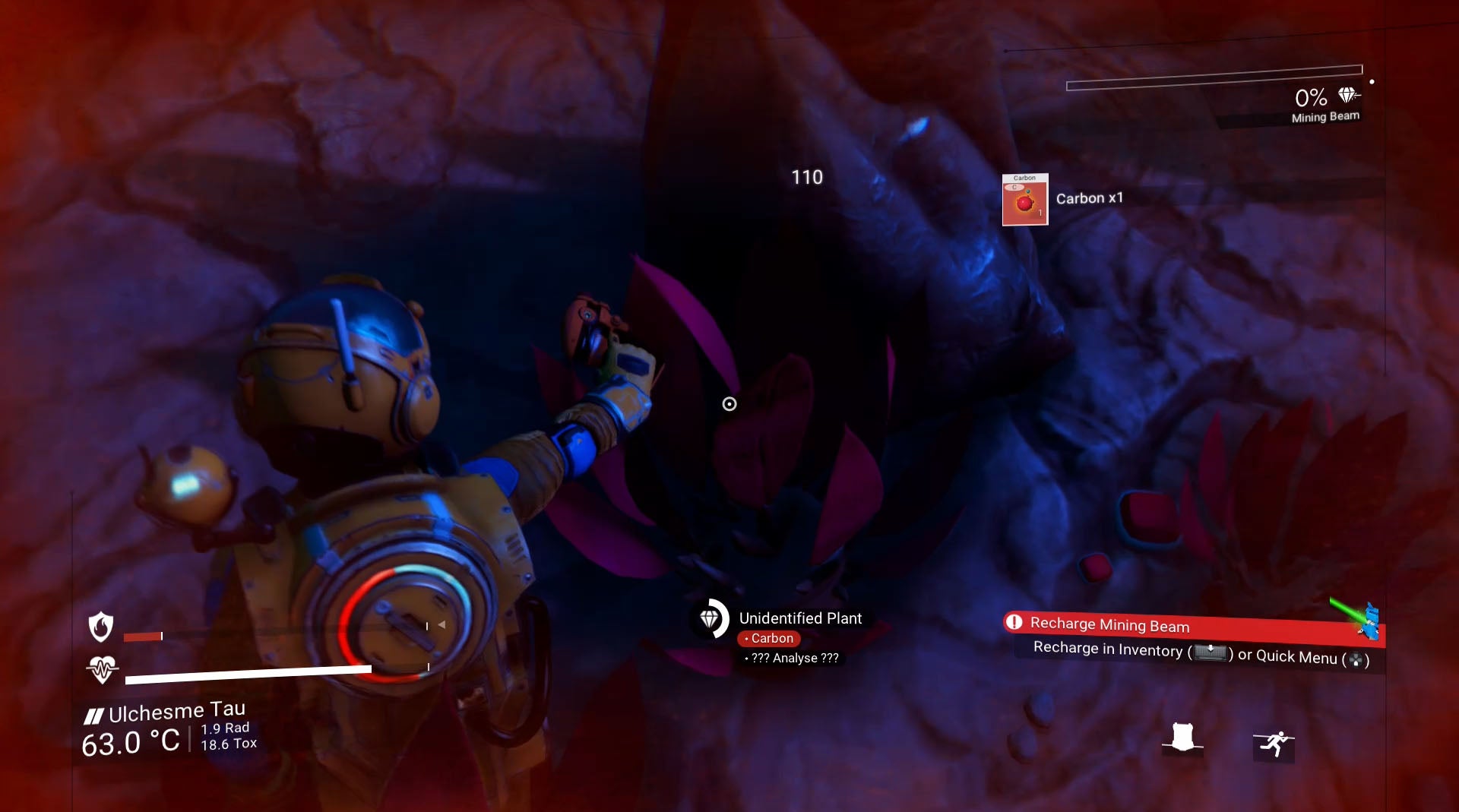 No Man's Sky ship repairs Hermetic Seal, Pure Ferrite, Dihydrogen