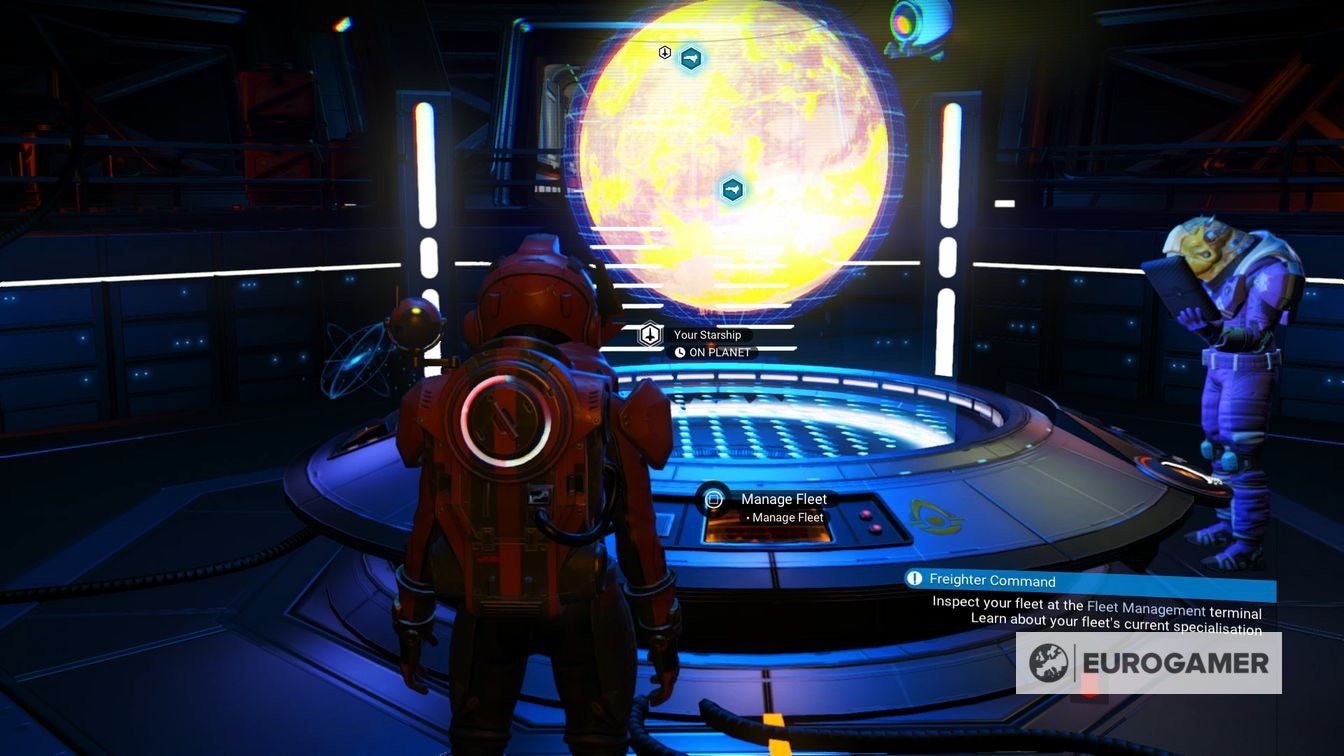 No Man's Sky Freighters and Frigates how to get Freighters, Frigates