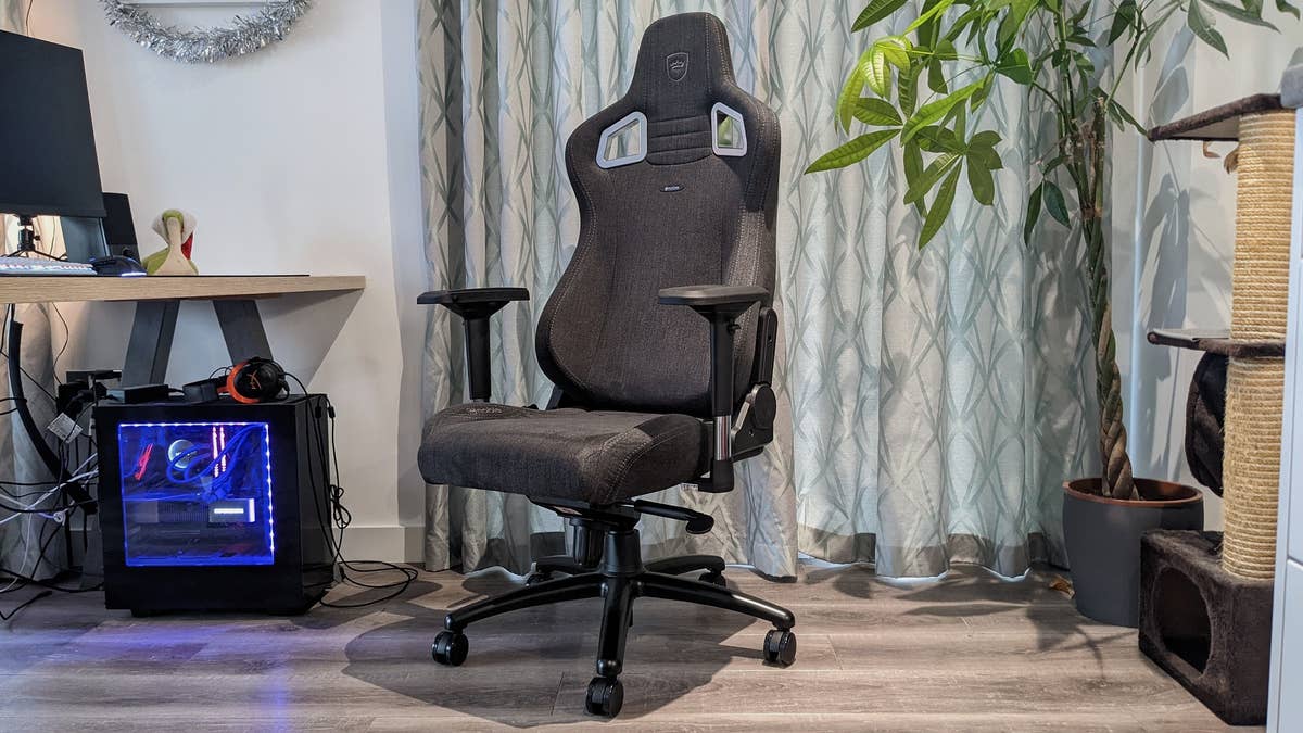 The Noblechairs Epic TX is making me hate gaming chairs less