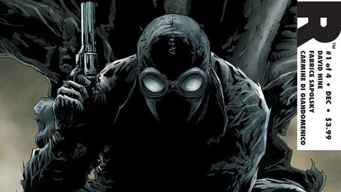 Cropped cover featuring Spider-Man Noir