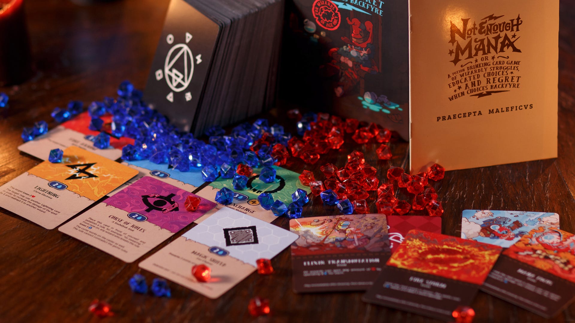 Not Enough Mana is the first tabletop game from Superhot dev’s indie