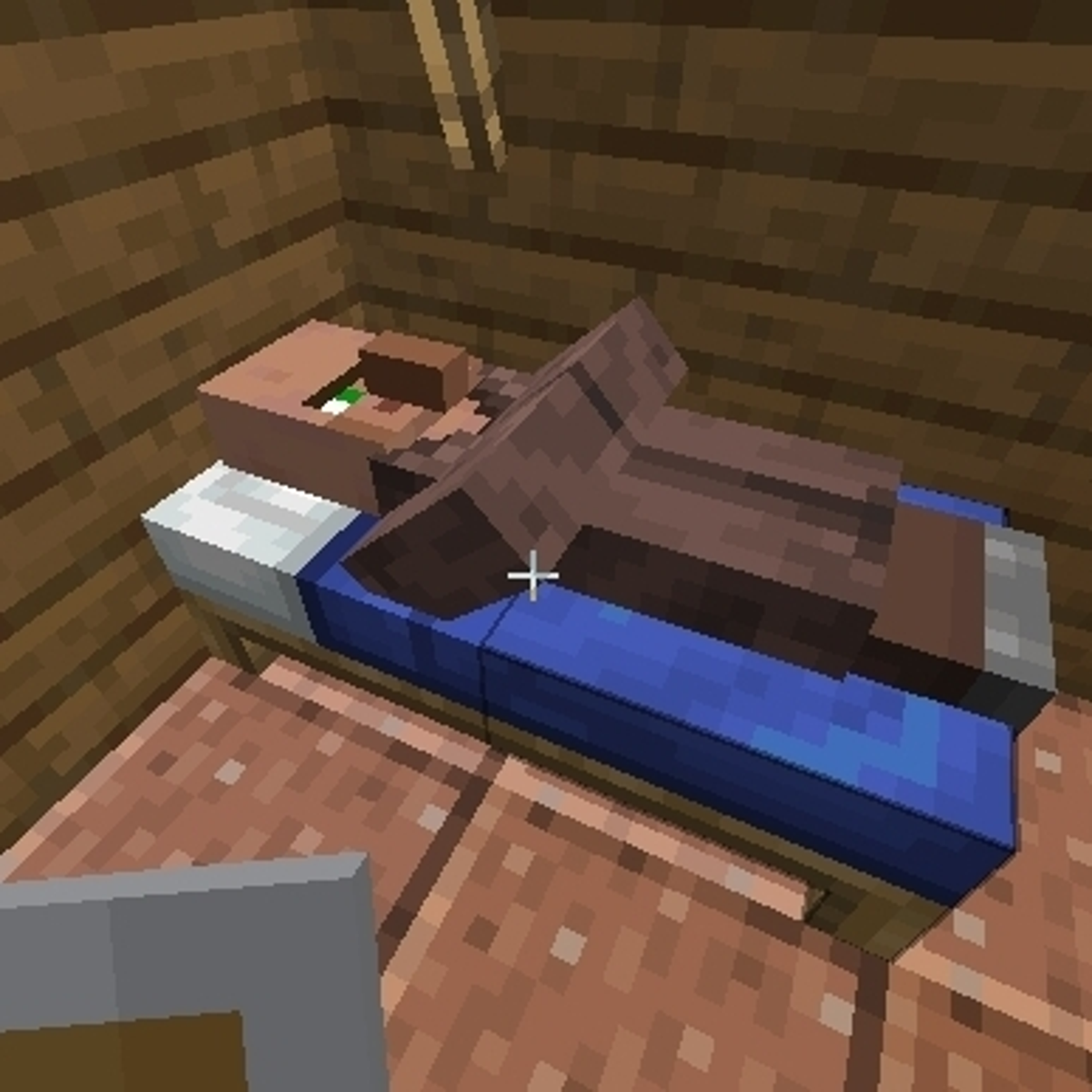 Can villagers claim your bed?