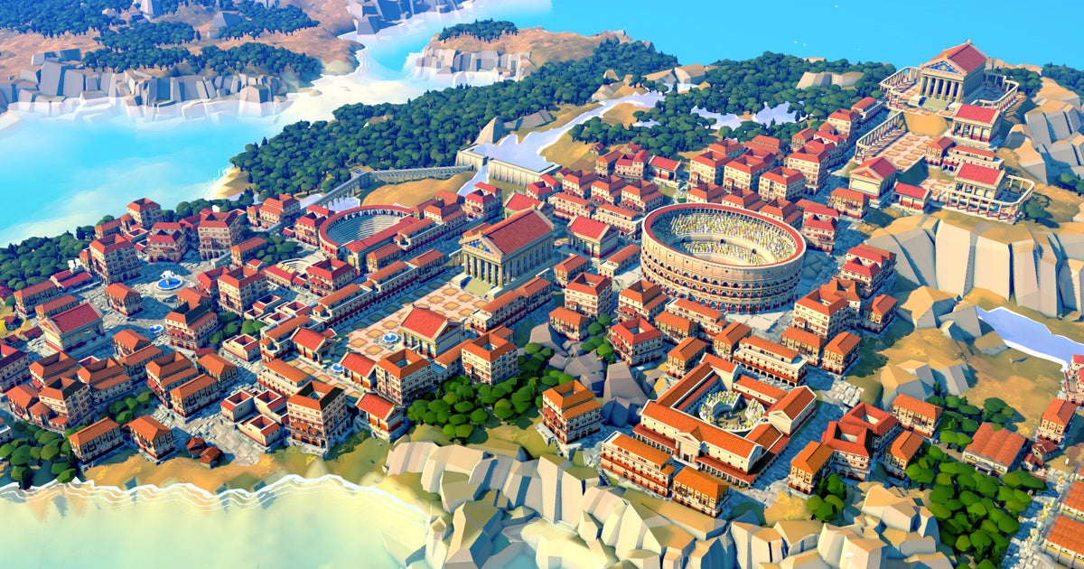 Construa sua própria cidade romana com este novo construtor de cidades no próximo ano