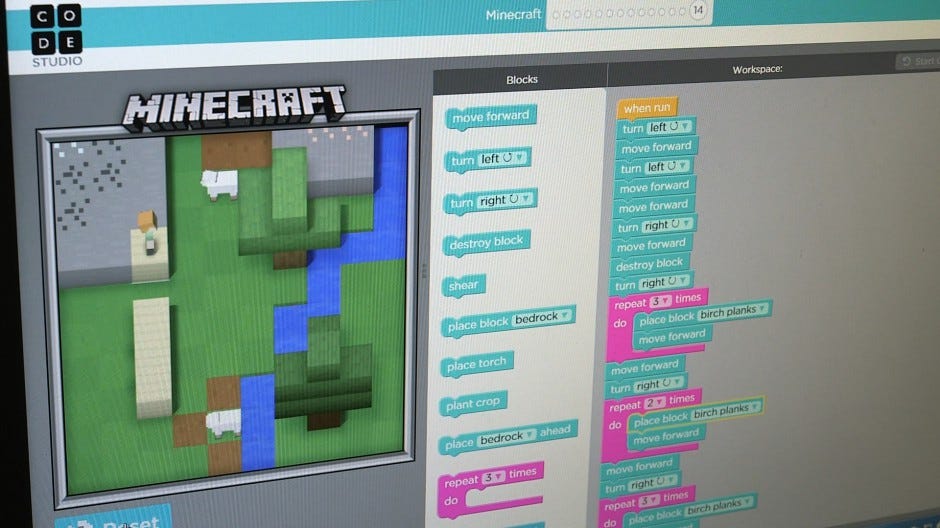 Microsoft enseña a programar con Minecraft Eurogamer.es
