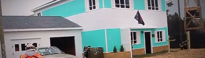 Black Ops Nuketown 2025 map recreated at paintball arena, video