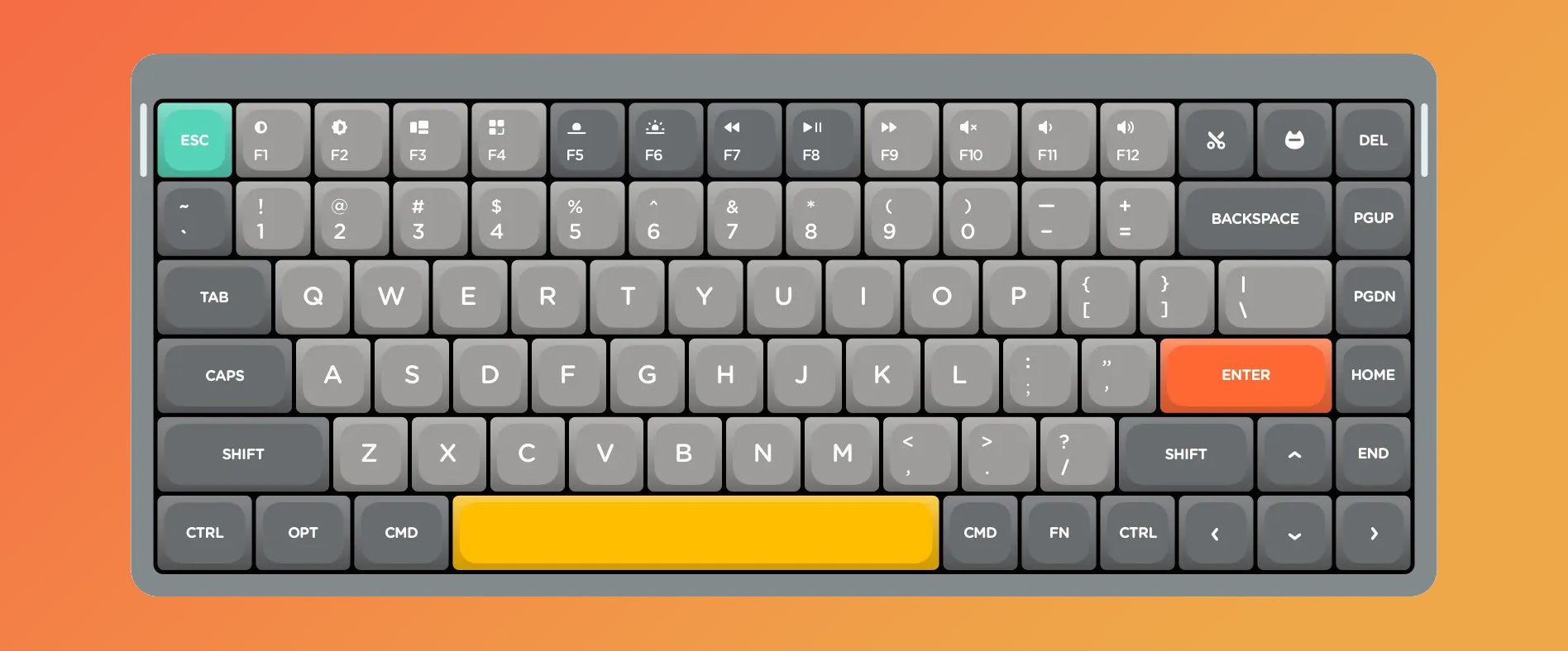 teclado nuphy air75
