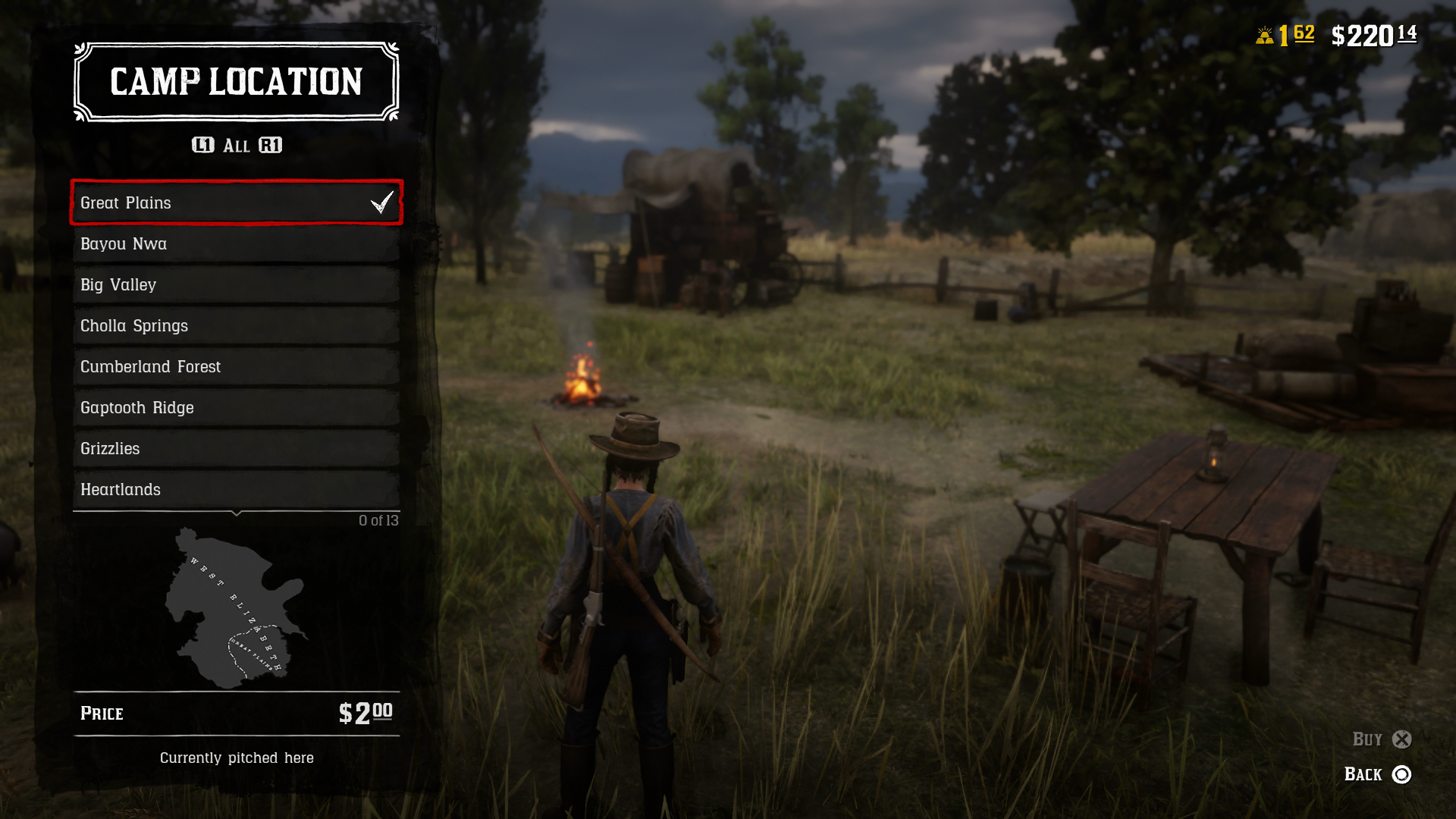 Red Dead Online Camps How to Move Camp, Upgrade Camp, White Flag VG247