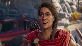 Kassandra is Assassin's Creed Odyssey's main hero, but only in the book