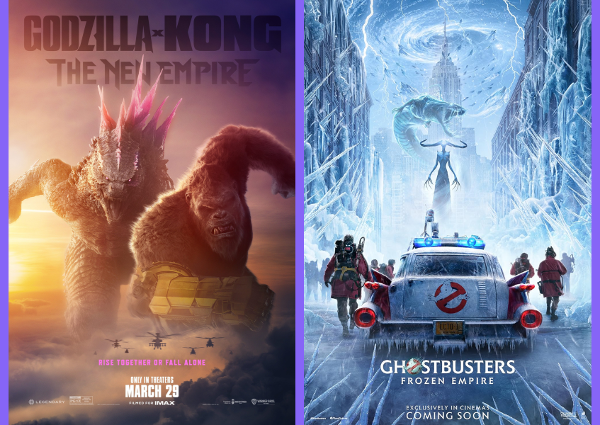 Godzilla vs. Ghostbusters: Which upcoming movie with the word Empire in its title are you most excited to see?