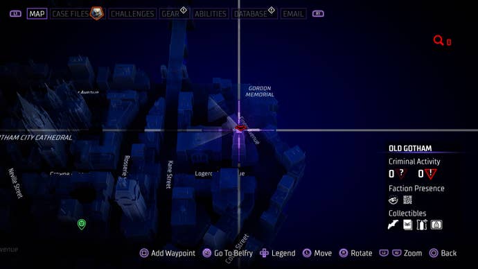 3rd Old Gotham Batarang location