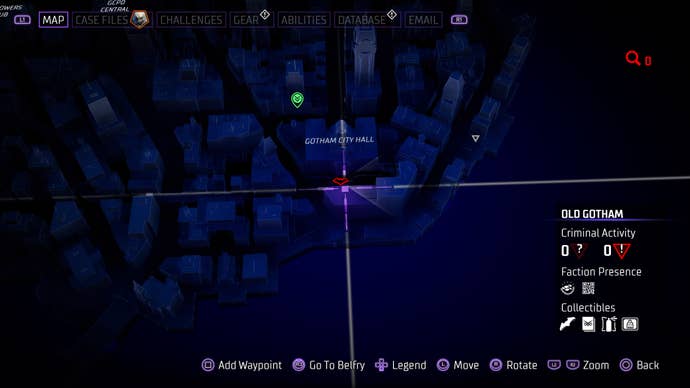 4th Old Gotham Batarang location