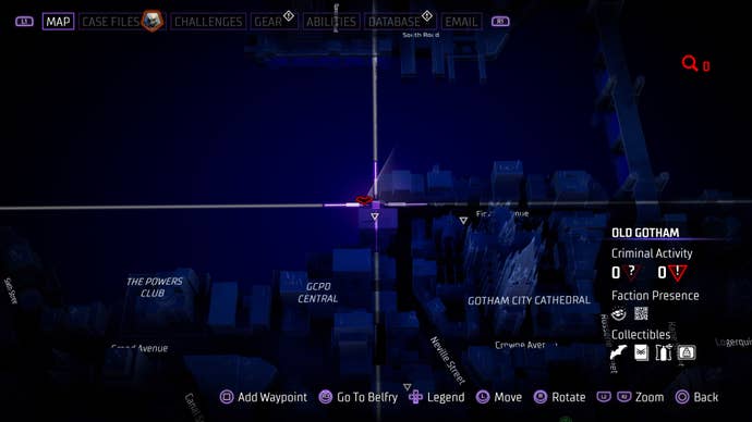 6th Old Gotham Batarang location