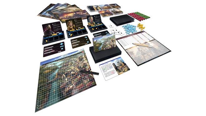 An image of the components for Once Upon a Line: The Butterfly's Breath.